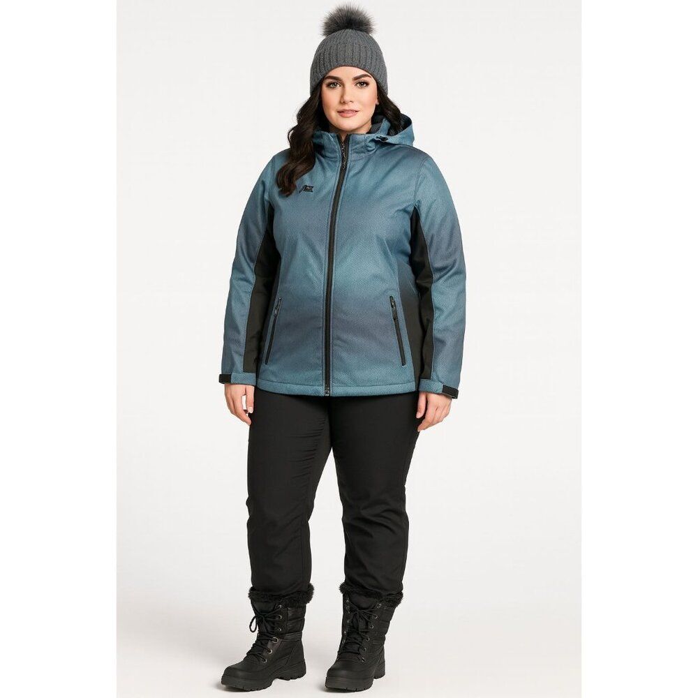Mossi Adrenaline Windbreaker Jacket Coat HOODED Women's WOMAN'S Size Large NWT